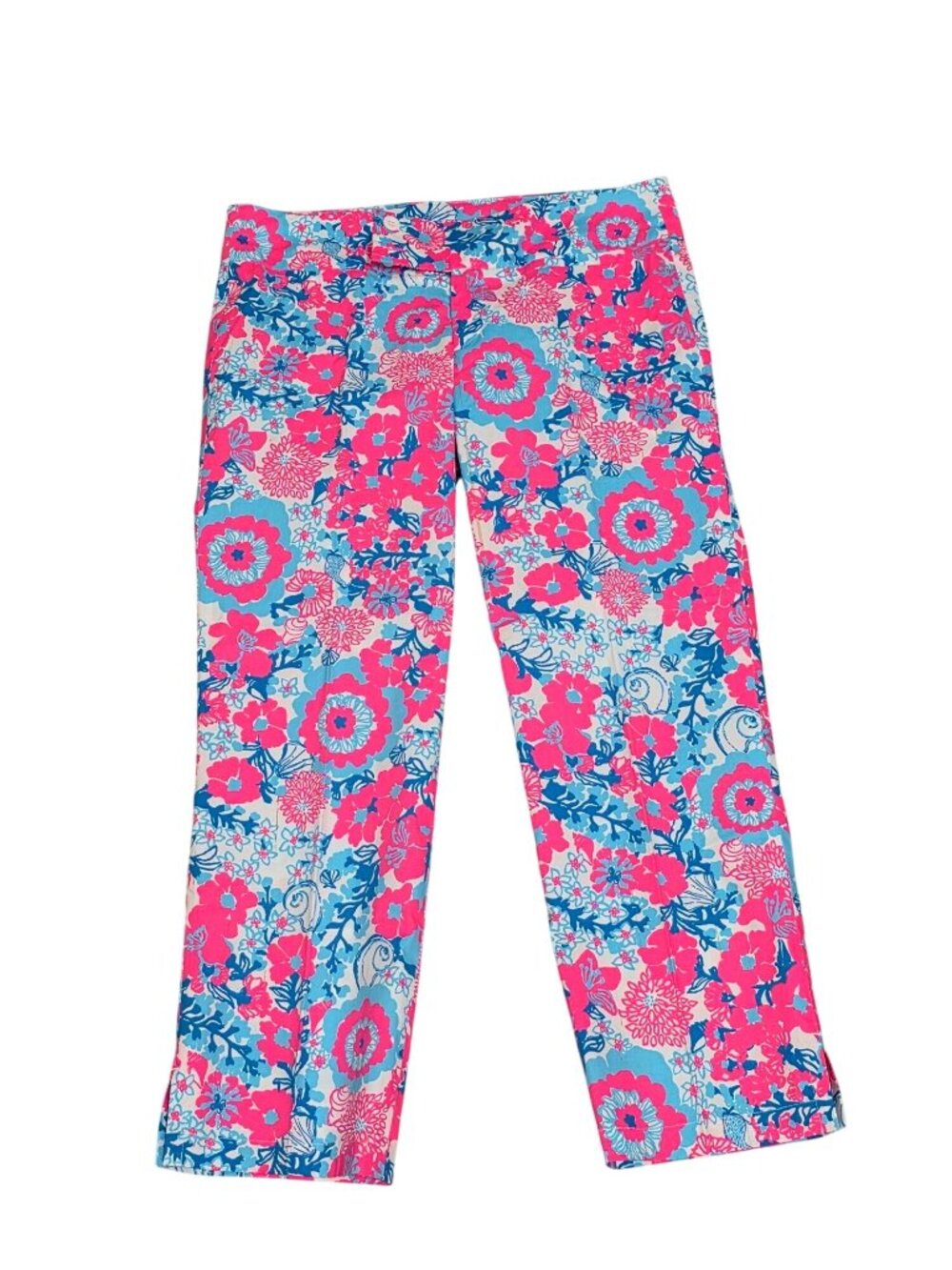Lilly Pulitzer Floral Capri Pant (SKU#2107) - Picture 2 of 8